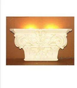 Lampada da parete ""Campidoglio"" larghezza55 cm lampada sil greco egizio barocco - Foto 1 di 1