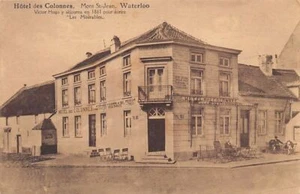 Belgique - WATERLOO (Br. W.) Mont Saint-Jean - Hôtel des Colonnes - Picture 1 of 2
