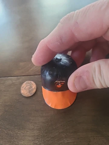 Nice Vintage 1970s Baltimore Orioles Mini Helmet Cover