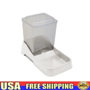Auto Self Dispensing Feeder Dogs Cats Large Dishwasher Safe Pet Food Station New - Picture 1 of 7