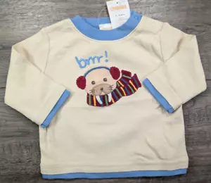Baby Boy Clothes New Gymboree 3-6 Month Chilly Walrus Brrr Shirt - Picture 1 of 3