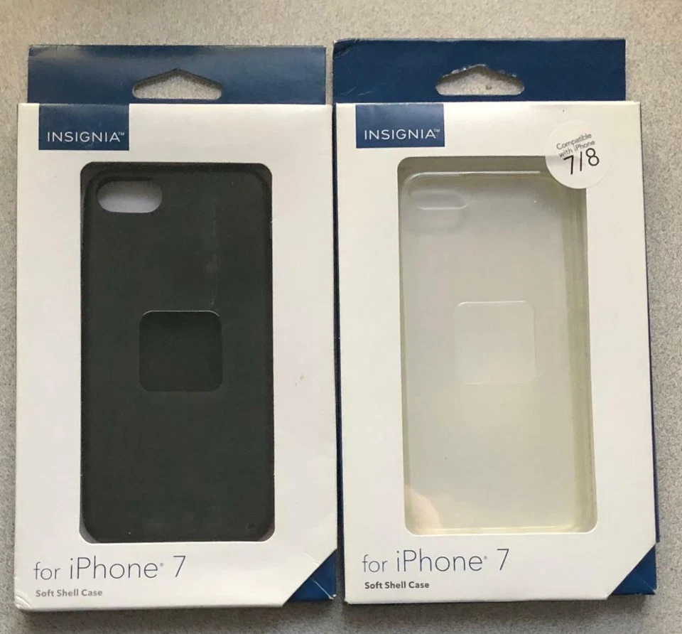 Insignia NS-MA7TB Soft Shell Case for the Apple iPhone 7 - Black