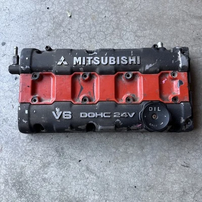 Cubierta de válvula delantera DOHC 91-99 Dodge Stealth Mitsubishi 3000GT Foto 1 de 4