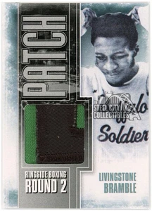 Livingstone Bramble 2011 ITG Boxing Silver Fight-Worn Patch #P-14 (B) - Picture 1 of 2
