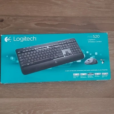 Logitech 920-002553 MK520 Advanced 2.4 GHz Wireless Keyboard and Mouse Combo NEW - Image 1 of 4