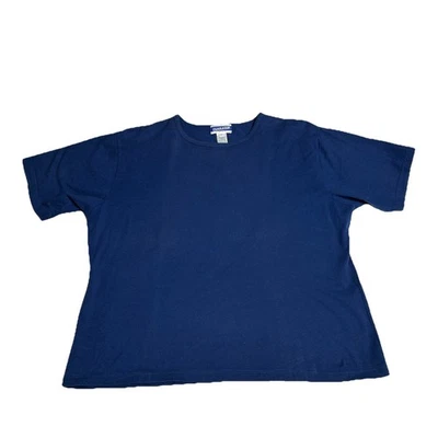 Camisa Pendleton Plus De Colección Para Mujer Talla 2X Azul Marino Camiseta Armario Básico Foto 1 de 4