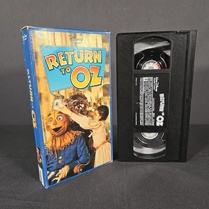 Return to Oz (VHS, 1985) Rare 1997 Paper Slip Variant Sequel Wizard of Oz Disney - Imagen 1 de 4