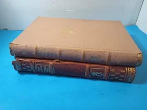 Lot Of 2 Antique Leather Books in Danish Vor Konge 1940 ~Livgard En gennem 300 - Imagen 1 de 19