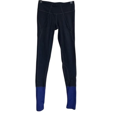 Leggings ajustados Athleta Pile gris azul XS tiro alto yoga entrenamiento cómodo Foto 1 de 4