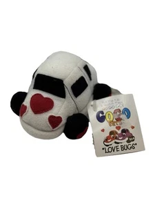 Ganz Go Go White Love Bug Car Vibrating Plush Pull String  NWT Vintage 1999 - Picture 1 of 7