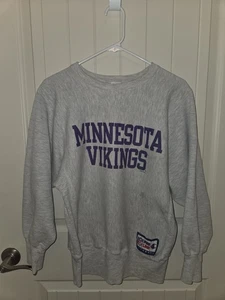 Maglia manica lunga grande uomo NFL Vintage Minnesota Vikings Champion Pro Line - Foto 1 di 10