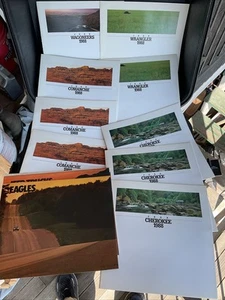 LOT 12 1988 Jeep Wrangler ETC. Original Car Sales Brochure Catalogs - Bild 1 von 8