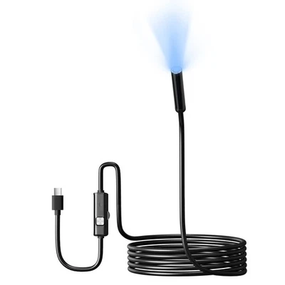 Type-c 5.5/7mm Endoscope Scope Camera 1m 1.5m 2m for Car Scenarios Endoscope Cam - Image 1 of 4
