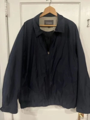 Mens XL Croft And Barrow Navy Windbreaker Jacket  - Image 1 of 3