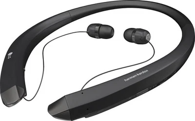 LG TONE INFINIM HBS-910 Wireless Headset Stereo Bluetooth Headphones Black - Image 1 of 4