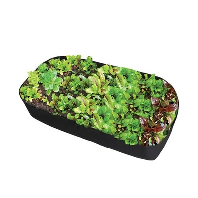 Cama de jardín elevada de tela, bolsas de cultivo de jardín de 3 pies x 6 pies cama de plantación rectangular G... Foto 1 de 4