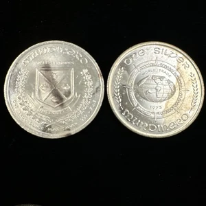 Mundinero Welthandel Silbermedaille 1973 - 12 Stück - Bild 1 von 7