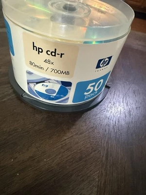 NEW Box of 48 80 Min HP CD-R 700MB - Image 1 of 3