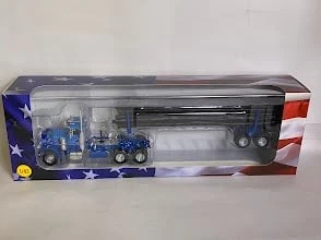 Peterbilt 359 1980 Bûches de bois 1:43 Remorque de camion Ixo Altaya diecast - Photo 1/1