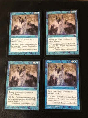 Undo MTG X4 Visions Ex Condition See Front/back Pics - Image 1 of 4