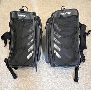 Oxford P60R Soft Motorcycle Panniers. 120ltr Total Capacity - Picture 1 of 9