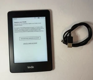 Kindle Paperwhite 6th Gen 2GB Wi-Fi E-Reader Tablet DP75SDI Tested Works - Picture 1 of 7