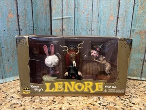 LENORE Dark Horse Deluxe Roman Dirge PVC set 3 figure SPAWN STREGA TASSIDERMIA  - Foto 1 di 6