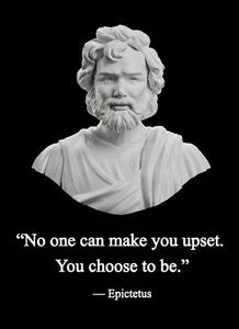 * EPICTETUS * Stoic Philosopher Quote Motivation, Multiple sized Poster / Prints - Picture 1 of 1
