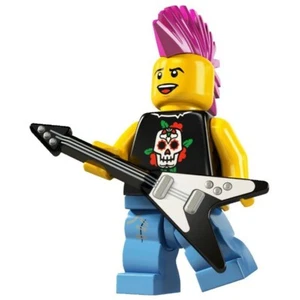 LEGO Serie 4 Minifiguras Coleccionables 8804 - Punk Rocker (SELLADO) - Imagen 1 de 2