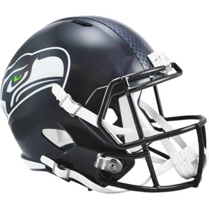 Casco de fútbol americano réplica tamaño completo Seattle Seahawks Riddell Speed - Imagen 1 de 4