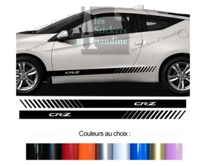 2 X SCHACHBRETTSTREIFEN FÜR HONDA CRZ DECOR SPORT RACING TÜREN STICKER BD500-59 - Bild 1 von 1