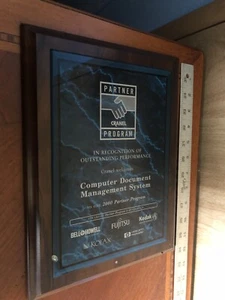 VTG 2000 CRANEL PARTNER PROGRAM COMPUTER Document Management Systems Award HP ++ - Picture 1 of 1