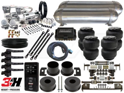 Kit completo de suspensión neumática -1964-1969 Lincoln Continental 3/8" NIVEL 4 3H Foto 1 de 4