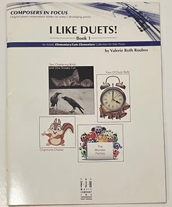 Composers in Focus I Like Duets! Book 1 Piano Sheet Music FJH Music Co. FJH2251 - Picture 1 of 5