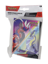 Pokemon Carpet & Violet Portfolio Album + 1 Booster Pack - Holds unto 60 Cards