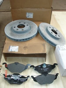 93175456 Front Brake Disc & Pad Kit for Vauxhall Zafira A 1.2 X12XE Z12XE - Picture 1 of 2