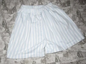 euc Shrimp & Grits blue stripe shorts boys 6 free ship USA - Picture 1 of 2