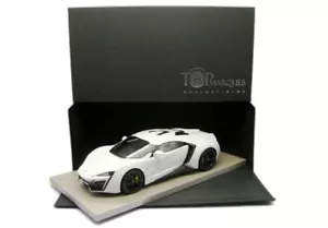 1/18 Top Marques W Motors Lykan HyperSport (white) ENGINEERED BY BBR - Imagen 1 de 5