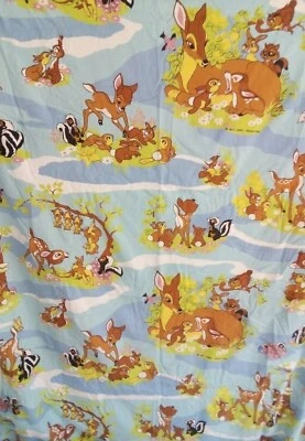 drap housse Disney Bambi C.T.I FRANCE - Photo 1/2