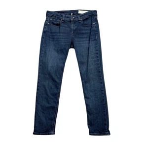 Rag & Bone Jeans Womens 26 Bayview DRE Low Rise Slim Boyfriend Denim Cropped - Picture 1 of 10