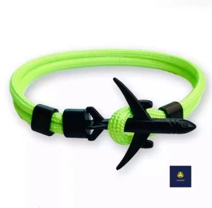 ❗️Herren Damen Armband Nylon Summer Hot Boeing Airplane Survival Aviation Style - Bild 1 von 4