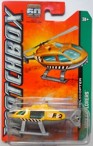 MATCHBOX RESCUE HELICOPTER (YELLOW) #66 MBX EXPLORERS 2012 Y0851-0910 - Picture 1 of 5