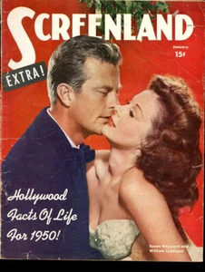 Susan Hayward William Lundigan Jane Greer Bette Davis Roy Rogers Screenland T99 - Bild 1 von 1