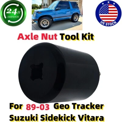Axle Nut Tool Kit J-37763 US For 89-03 Geo Tracker Suzuki Sidekick Vitara - Image 1 of 4