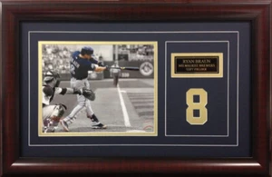 Foto enmarcada de lujo 2006 de Ryan Braun Milwaukee Brewers - Imagen 1 de 1