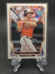 2014 Bowman Baseball Card #140 Chris Davis Baltimore Orioles Baseball Card - Picture 1 of 2