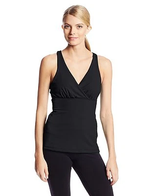 MSP by Miraclesuit Women's Crossover Tank w/ Interior Bra & Core Control, Medium - Image 1 of 2
