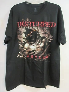 DISTURBED OFFICIAL MERCH ASYL 2010 KONZERT MUSIK T-SHIRT EXTRA LARGE - Bild 1 von 4