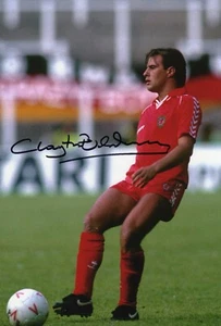 Clayton Blackmore signiertes Wales Foto 12 x 8 Echtheitszertifikat - Bild 1 von 1