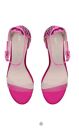 MISS KG KURT GEIGER Giselle Weave Womens Heel Sandal Fabric Pink/Comb Size 6/39